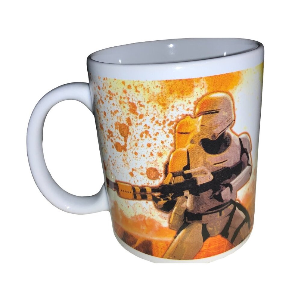 Star Wars Stormtrooper Ceramic Mug 4" Tall Sci-Fi Collectible Coffee Cup